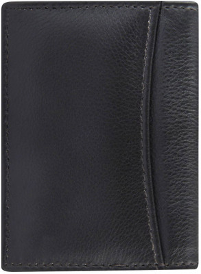 

Peacock Mundkar Boys Black Artificial Leather Wallet(15 Card Slots)