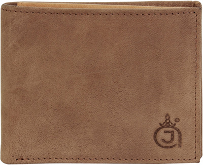 

AzraJamil Men Green, Tan Genuine Leather Wallet(10 Card Slots)