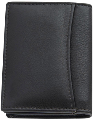 

Peacock Mundkar Boys Black Artificial Leather Card Holder(15 Card Slots)