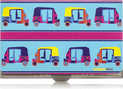 

Intelligent Idiots Men Multicolor Plastic Card Holder(11 Card Slots)