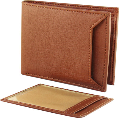 

avyagra Men Black Artificial Leather Wallet(7 Card Slots), Brown