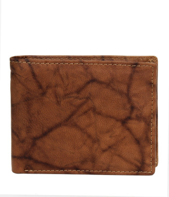 

AzraJamil Men Brown Genuine Leather Wallet(9 Card Slots), Antique tan