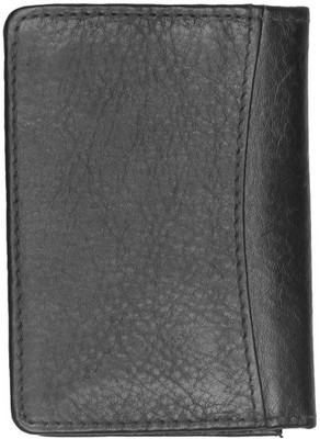 

Peacock Mundkar Boys Black Artificial Leather Wallet(15 Card Slots)