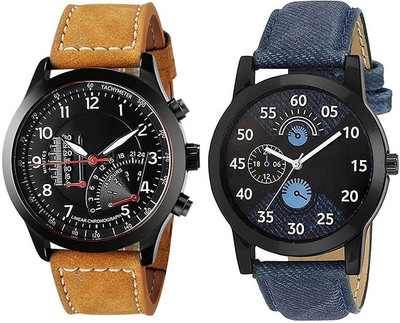 

TESLO New Stylish Attractive Combo Watch - For Men