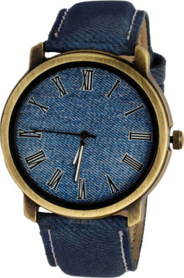 

Miss Perfect Blue belt and copper dial watch Watch - For Men