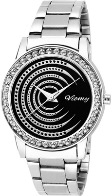 

VIOMY LC3031 - STUDDED BLACK DIAL WATCH FOR GIRLS COMBO Watch - For Girls