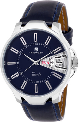 

Timewear F-181BDTGDD Timewear Formal Day Date Watch Collection for Men Watch - For Men