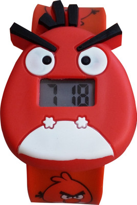 

SS Traders -Cute Red AngryBird Watch - For Boys & Girls