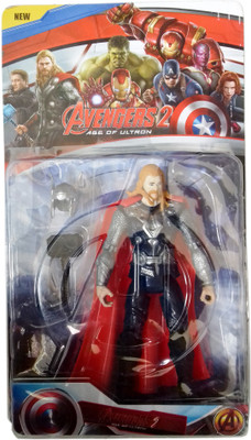 

kidoz kingdom AVENGERS THOR ACTION FIGURE(Multicolor)