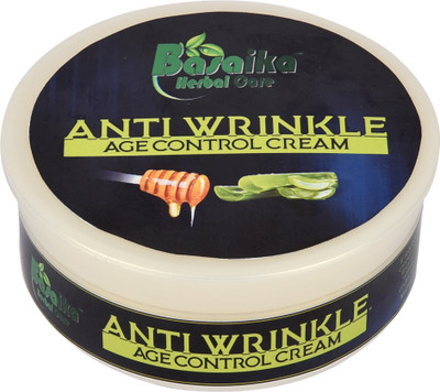 

Basaika Herbal Care Anti wrinkle age control Cream ,100% Natural Ingredeints & Parabeen Free (Oil Control | Skin Repair | Anti-Wrinkle| Age Control | reduces skin blemishes & pigmentation marks | fine lines Reduction | Skin Soothing | Skin moisturization 