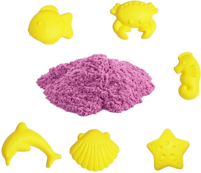

UNTOLD 1KG MAGIC SAND | COLORFUL SAND WITH 6 PIECE MOLDS