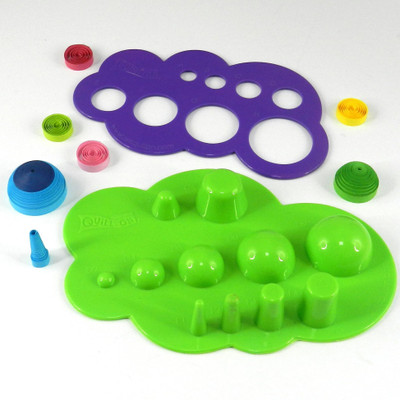 

Quill On QUILL ON-Mini Quilling Mould and Quilling Board - Paper Quilling tools for expanding quilling strip coils, making 3D designs, jewelry and other craft projects