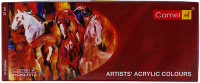 

Camlin Artist Acrylic Color Box 20 ML 12 Shades