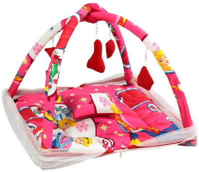 

Croox Singl Standard Crib(Fabric, Multicolor)