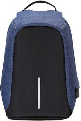 

Benison India ™Anti-theft Travel Backpack Business Laptop Book School Bag with USB Charging Waterproof Multipurpose Bag 12 L Laptop Backpack(Black, Blue), Grey