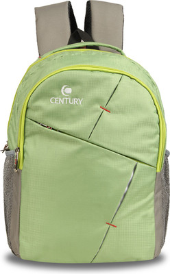

CENTURY Fashionable Lime Green Color Large Polyester Backpack Bag Backpack(Light Green, 28 L)
