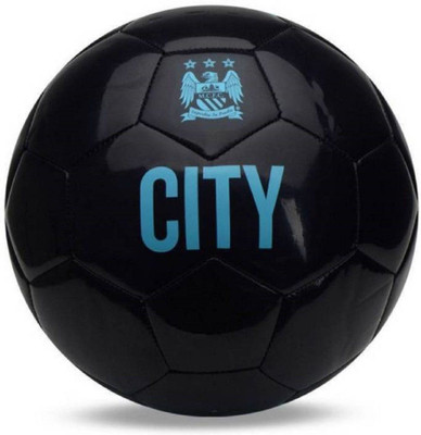 

QUINERGYS ® Unisex Ultimatch Max Match Football-Super Strong Bladder - MCFC Football - Size: (Pack of 1, Black, Scorpion black