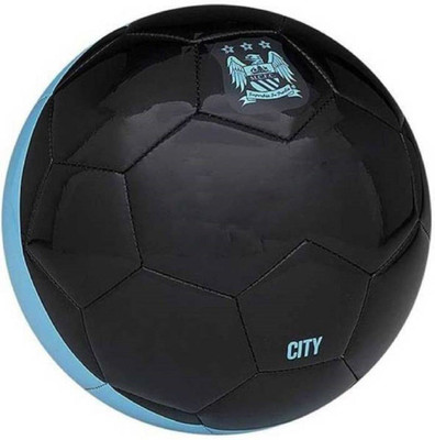 

QUINERGYS ™ Football, Hand Made with PU Leather, Excellent for Hard grounds - MCFC Football - Size: (Pack of 1, Black, Scorpion black