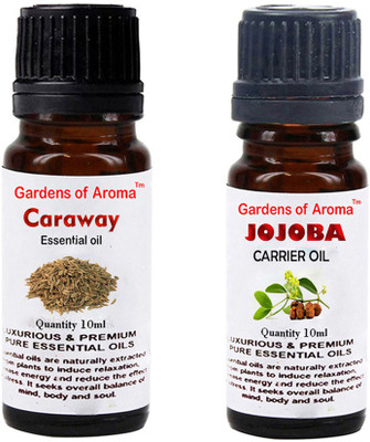 

Gardens Of Aroma Caraway Essential Oil And Jojoba Carrier Oil(20 ml)