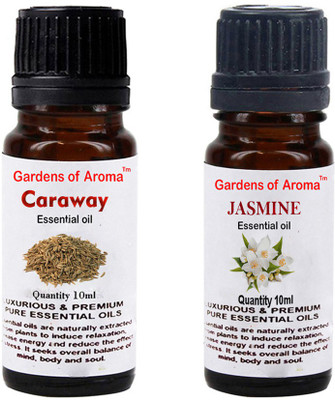 Gardens Of Aroma Caraway Essential Oil And Jasmine Essential Oil(20 ml)