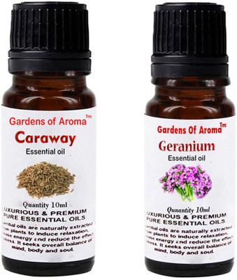 

Gardens Of Aroma Caraway Essential Oil And Geranium Essential Oil(20 ml)