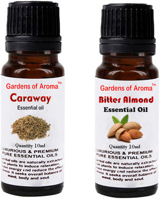 

Gardens Of Aroma Caraway Essential Oil And Bitter Almond Essential Oil(20 ml)