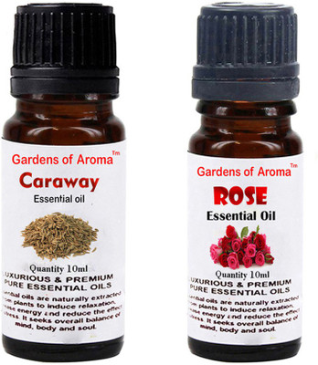 

Gardens Of Aroma Caraway Essential Oil And Rose Essential Oil(20 ml)