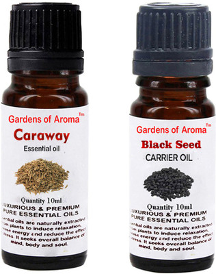 

Gardens Of Aroma Caraway Essential Oil And Black Seed carrier Oil(20 ml)