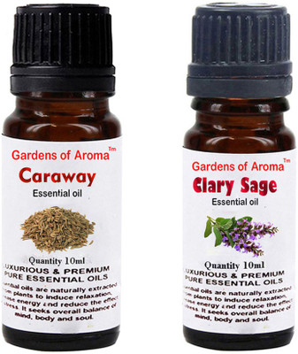 

Gardens Of Aroma Caraway Essential Oil And Clary sage Essential Oil(20 ml)