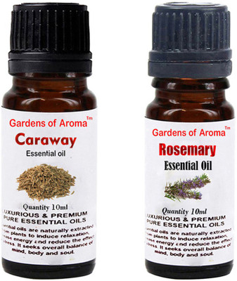 

Gardens Of Aroma Caraway Essential Oil And Rosemary Essential Oil(20 ml)