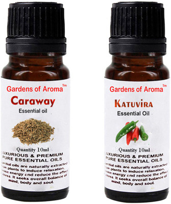 

Gardens Of Aroma Caraway Essential Oil And Katuvira Essential Oil(20 ml)