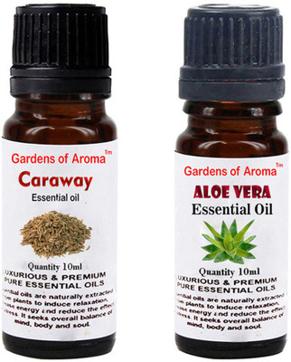 

Gardens Of Aroma Caraway Essential Oil And Aloe vera Essential Oil(20 ml)