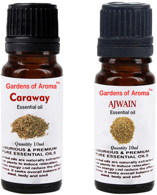 

Gardens Of Aroma Caraway Essential Oil And Ajwain Essential Oil(20 ml)