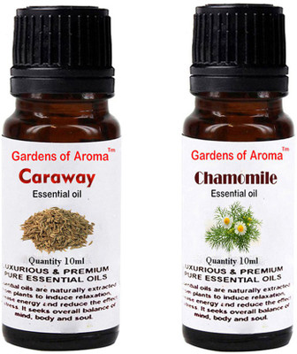 

Gardens Of Aroma Caraway Essential Oil And Chamomile Essential Oil(20 ml)