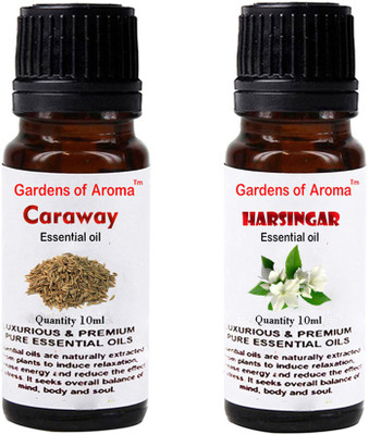 

Gardens Of Aroma Caraway Essential Oil And Harshingar Essential Oil(20 ml)
