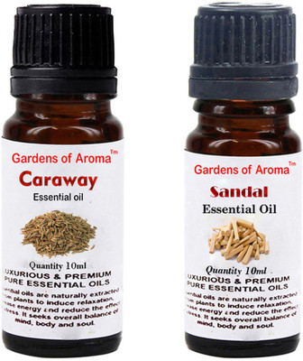 

Gardens Of Aroma Caraway Essential Oil And Sandal Essential Oil(20 ml)
