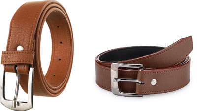 

Thrill N Thunder Men Casual, Party, Formal Brown Synthetic Belt