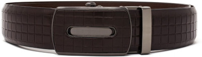 

Leather Plus Men Formal Brown Genuine Leather Belt