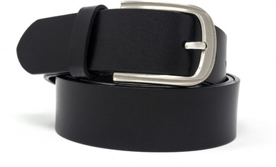 

Leather Plus Men Formal Black Genuine Leather Belt