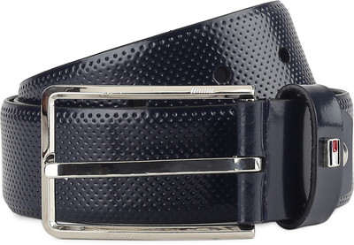 

Tommy Hilfiger Men Blue Genuine Leather Belt, Navy