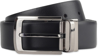 

Tommy Hilfiger Men Black, Brown Genuine Leather Belt