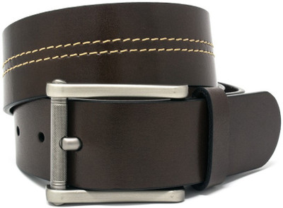 

Leather Plus Men Formal Brown Genuine Leather Belt