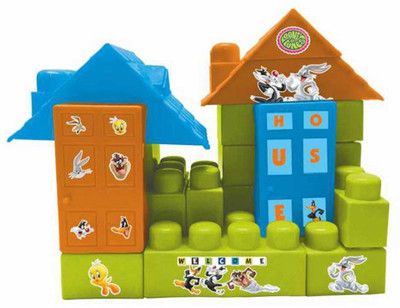 

Looney Tunes Looney Tunes Mega Doll House Block Set(Multicolor)