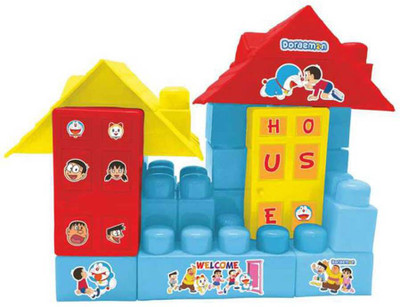 

Doraemon Doraemon Mega Doll House Block Set(Multicolor)