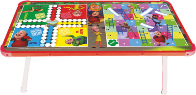 

Motu Patlu Multipurpose Wooden Gaming Foldable Table Board Game