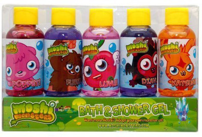 

Moshi Monsters Five Day Bath and Shower Gel Gift Set(50 ml)