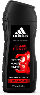 

ADIDAS Team Force 3 in 1 (Body, Hair & Face) Shower Gel(400 ml)