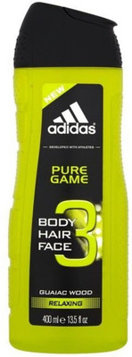 

ADIDAS Pure Game 3 in 1 (Body, Hair & Face) Shower Gel(400 ml)