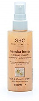 

SBCgels SBC Manuka Honey And Orange Blossom Bath And Shower Crème Travel Size(100 ml)
