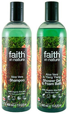 

Faith In Nature Aloe Vera Shampoo & Shower Gel Duo(400 ml, Pack of 2)